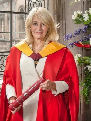 Honorary graduate Dr Christine Middlemass