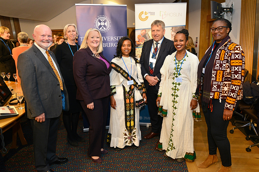 Group picture of the speakers.